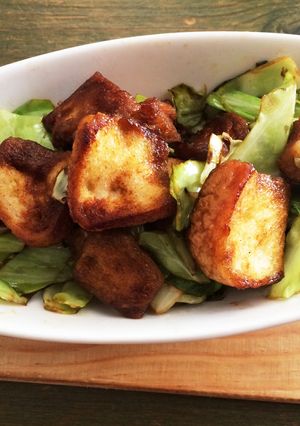 簡単！キャベツとパンで焼きそば風！-レシピのメイン写真