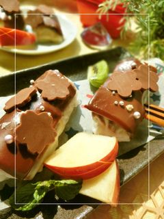 ママレードバナナの生チョコ*生春巻き-レシピのメイン写真