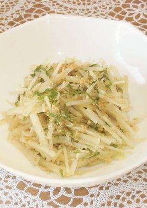 大根の梅胡麻じゃこサラダ-レシピのメイン写真
