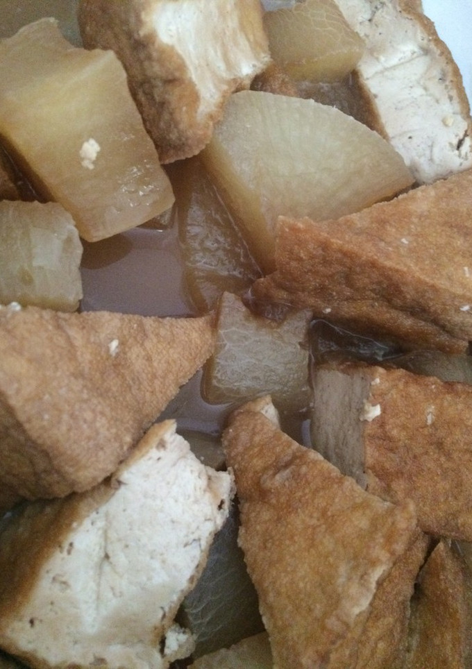 厚揚げと大根の煮物-レシピのメイン写真