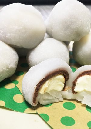 スライス生チョコレート de クリチ大福-レシピのメイン写真