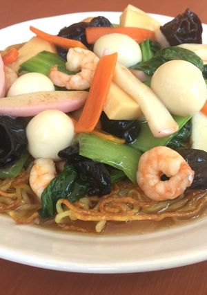 あんかけ焼きそば～鶏がらスープ～-レシピのメイン写真