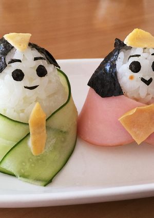 ひな祭り お内裏様とお雛様-レシピのメイン写真