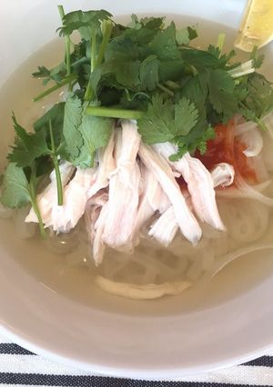 鶏肉のフォー♪～鶏がらスープ～-レシピのメイン写真
