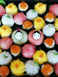 ❀桃の節句を祝う❀手まり寿司❀-レシピのメイン写真