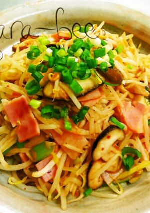 べーコンもやしのピリ辛食べラー塩炒め-レシピのメイン写真