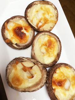 しいたけチーズ焼き-レシピのメイン写真
