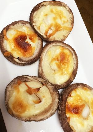 しいたけチーズ焼き-レシピのメイン写真