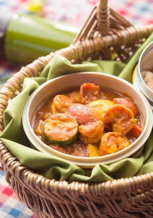 トマトカレーランチ-レシピのメイン写真