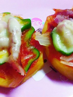 簡単レンジで☆ピザポテトd(^-^)-レシピのメイン写真