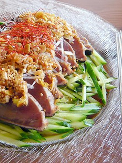 韓国風 カツオのたたき-レシピのメイン写真
