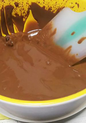 湯煎無し！ドライヤーで簡単♪溶かしチョコ-レシピのメイン写真
