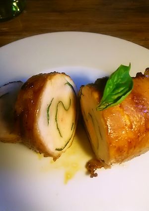 簡単 おもてなし　鶏ささみ肉ロールグリル-レシピのメイン写真