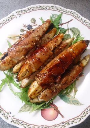 長なすの豚肉巻き-レシピのメイン写真