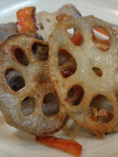 お弁当、おつまみに!パリパリれんこん焼き-レシピのメイン写真