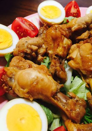 圧力鍋で簡単！鶏手羽元のさっぱり煮♪-レシピのメイン写真
