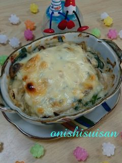 ☆ホワイトデー☆鯛のグラタン-レシピのメイン写真