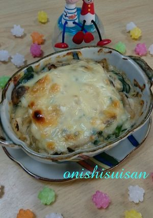 ☆ホワイトデー☆鯛のグラタン-レシピのメイン写真