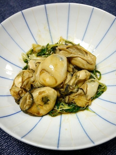 だれでも簡単!牡蠣のオイスターソース炒め-レシピのメイン写真