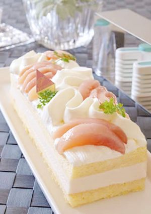 桃のムース-レシピのメイン写真