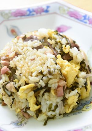 日野菜の炒飯-レシピのメイン写真