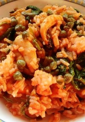 ムール貝のトマトライス-レシピのメイン写真
