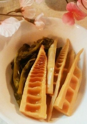 簡単❀時短✿竹の子と菜の花の煮物-レシピのメイン写真