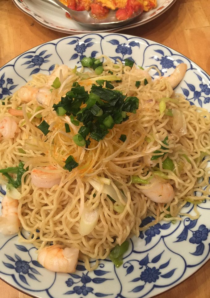 簡単☆たっぷりねぎの海老塩焼きそば-レシピのメイン写真