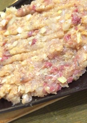 鯵のなめろう(みそ味)-レシピのメイン写真