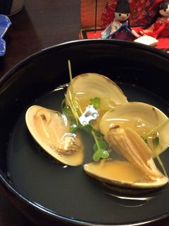 ひな祭りにハマグリのお吸い物-レシピのメイン写真