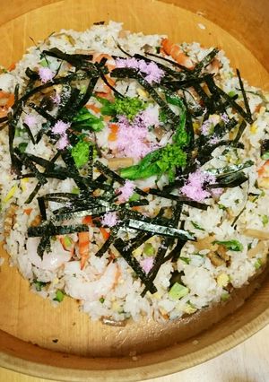 生魚なし!鮮やか★ちらし寿司-レシピのメイン写真