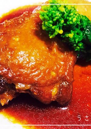 圧力鍋でほろほろ♡鶏肉のマーマレード煮-レシピのメイン写真