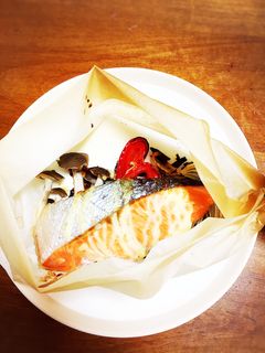 しゃけ包み焼き-レシピのメイン写真