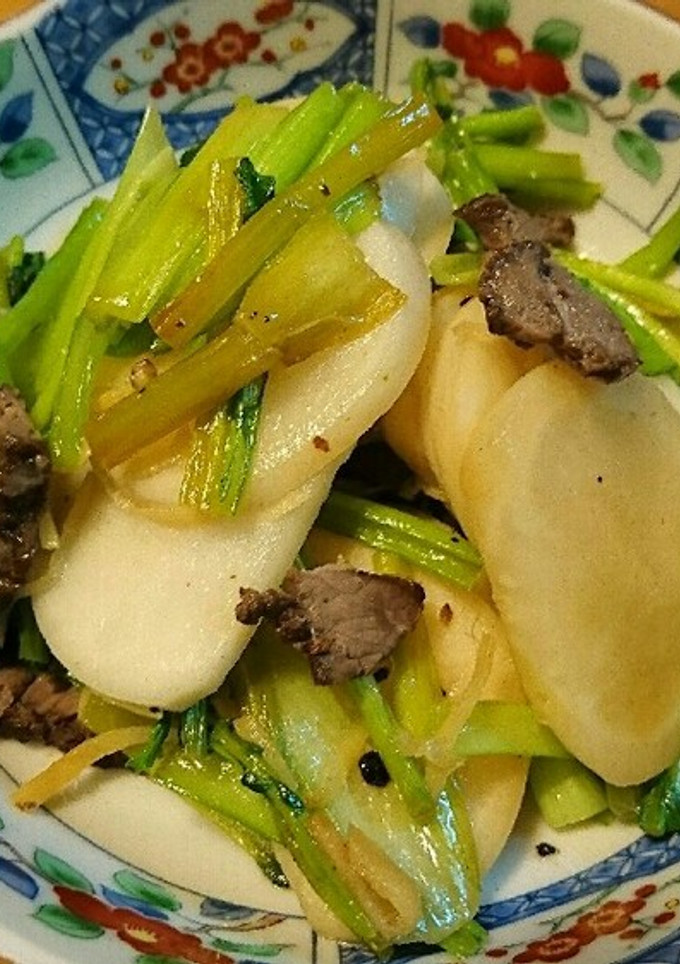 かぶと鹿の炒め物-レシピのメイン写真