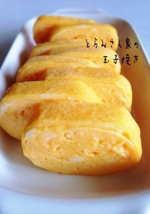 お弁当に☆ふんわりジューシーな玉子焼き☆-レシピのメイン写真