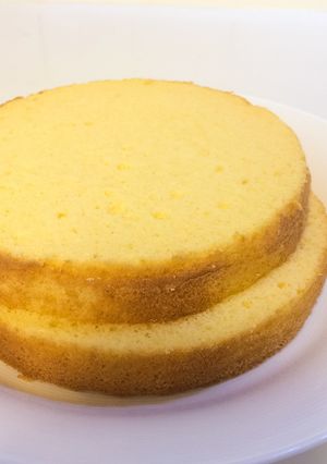 スポンジケーキ(天ぷら粉使用)-レシピのメイン写真
