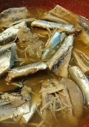 放置！簡単！いわし(さんまでも)梅肉煮-レシピのメイン写真