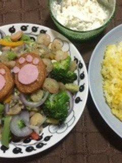 ひにゃ祭り温野菜サラダ-レシピのメイン写真