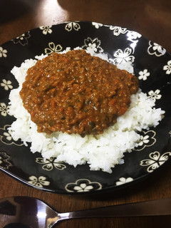 ドライカレー-レシピのメイン写真