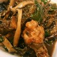 鶏手羽のピーマンとなす炒め煮
