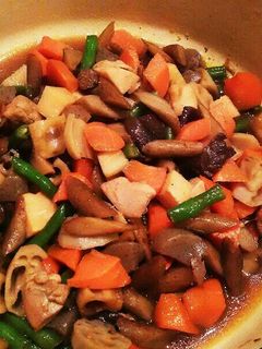 ♪煮汁少なめ 根菜の煮物♪ 筑前煮-レシピのメイン写真