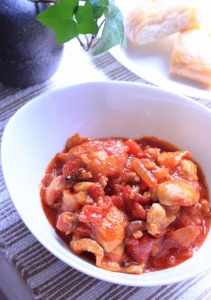 鶏胸肉のトマト煮-レシピのメイン写真