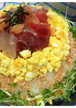 簡単！☆ちらし寿司☆ひな祭り☆すし飯-レシピのメイン写真