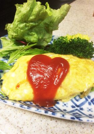 我が家のミルキーオムレツ(*^_^*)-レシピのメイン写真
