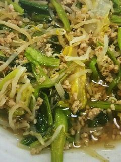 豚ひき肉の野菜炒め♪-レシピのメイン写真
