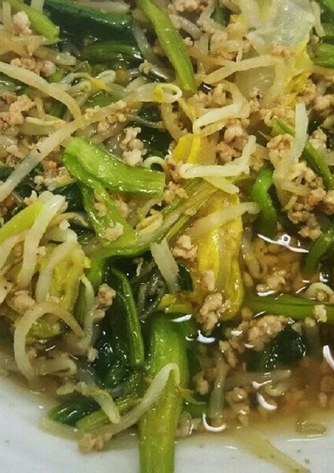 豚ひき肉の野菜炒め♪-レシピのメイン写真