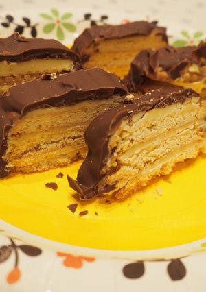 簡単チョコサンドクッキーケーキ-レシピのメイン写真