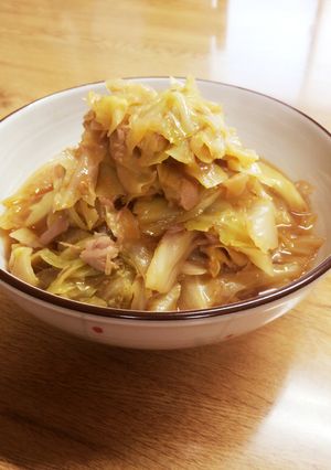 キャベツ大量消費◎ケチャップ煮-レシピのメイン写真