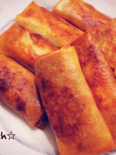 焼肉のタレで簡単☆チーズ入り春巻き-レシピのメイン写真