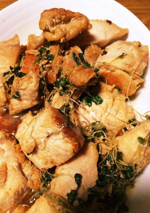 パパっと鶏肉のフライパン照り焼き-レシピのメイン写真